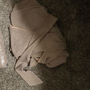 Champagne jumpsuit suit xl